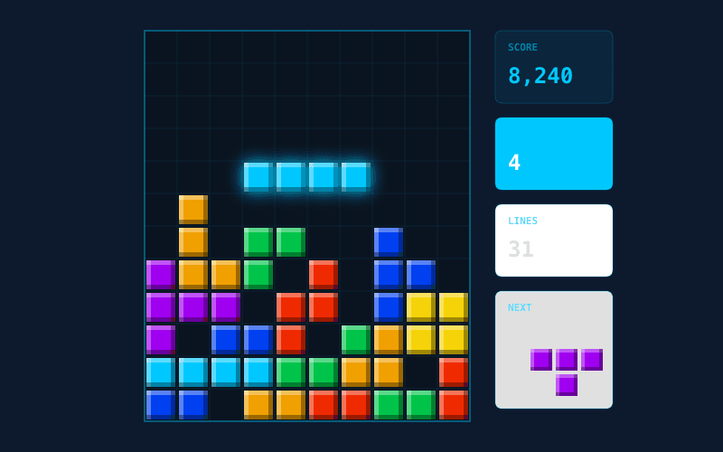 Block Fall gameplay preview